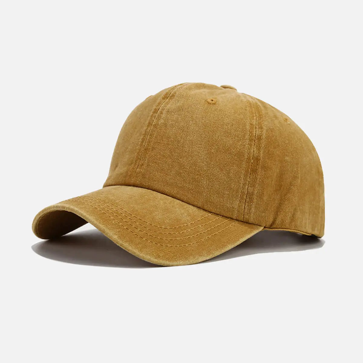Washed Cotton Adjustable Baseball Cap ElevenOasis