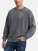Men's Vintage Washed Cotton Sweatshirt