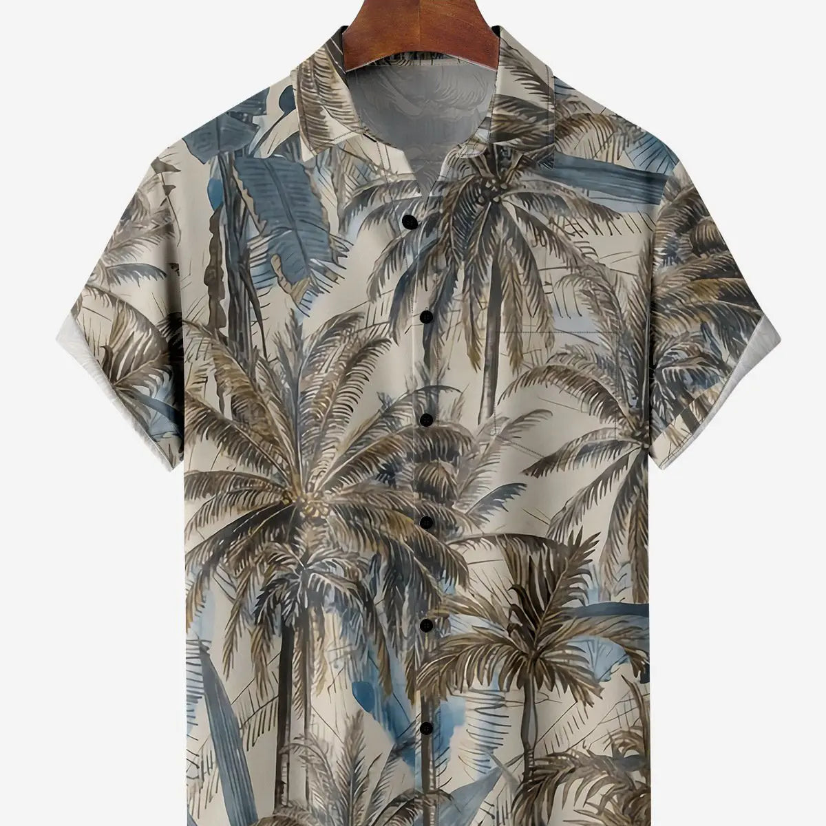 Men's Palm Trees Short Sleeve Casual ShirtMens short sleeve shirts Big and tall Mens shirts Short sleeve shirts for men Mens 4xl shirts Casual short sleeve shirts