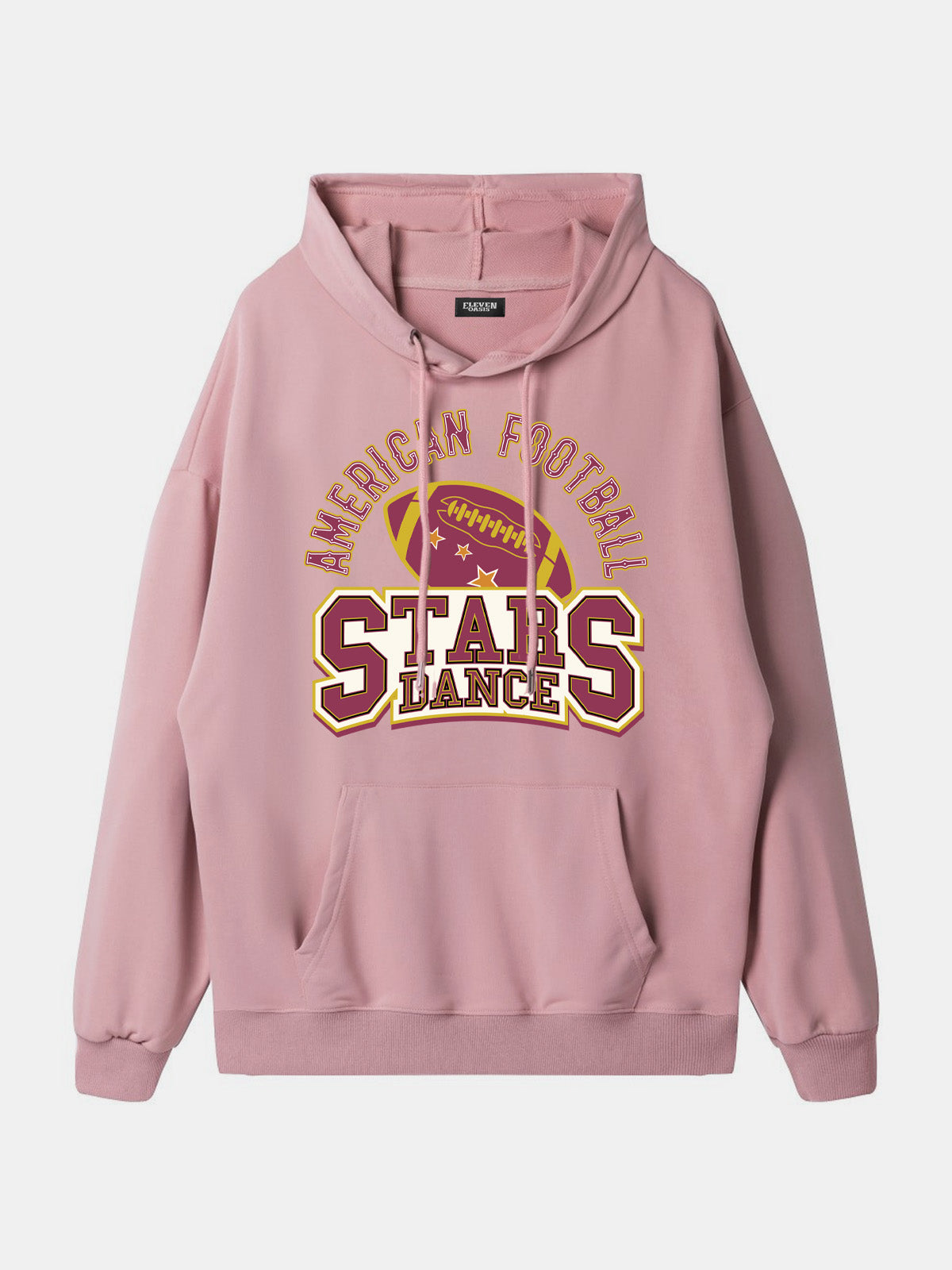 American Football Stars Dance Graphic Hoodie Eleven Oasis