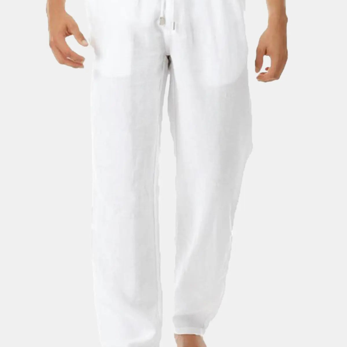 Men's Solid Color Casual Long Pants ElevenOasis