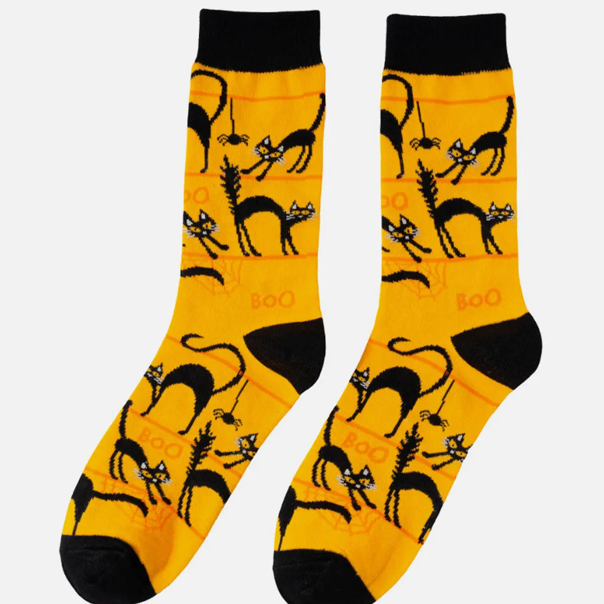 Halloween Pattern Crew Socks Eleven Oasis