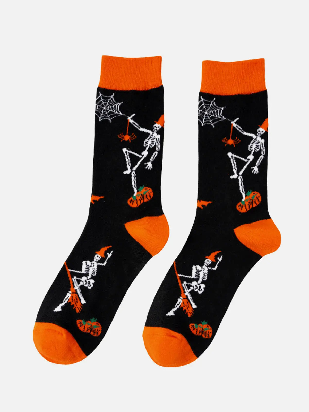 Halloween Pattern Crew Socks Eleven Oasis