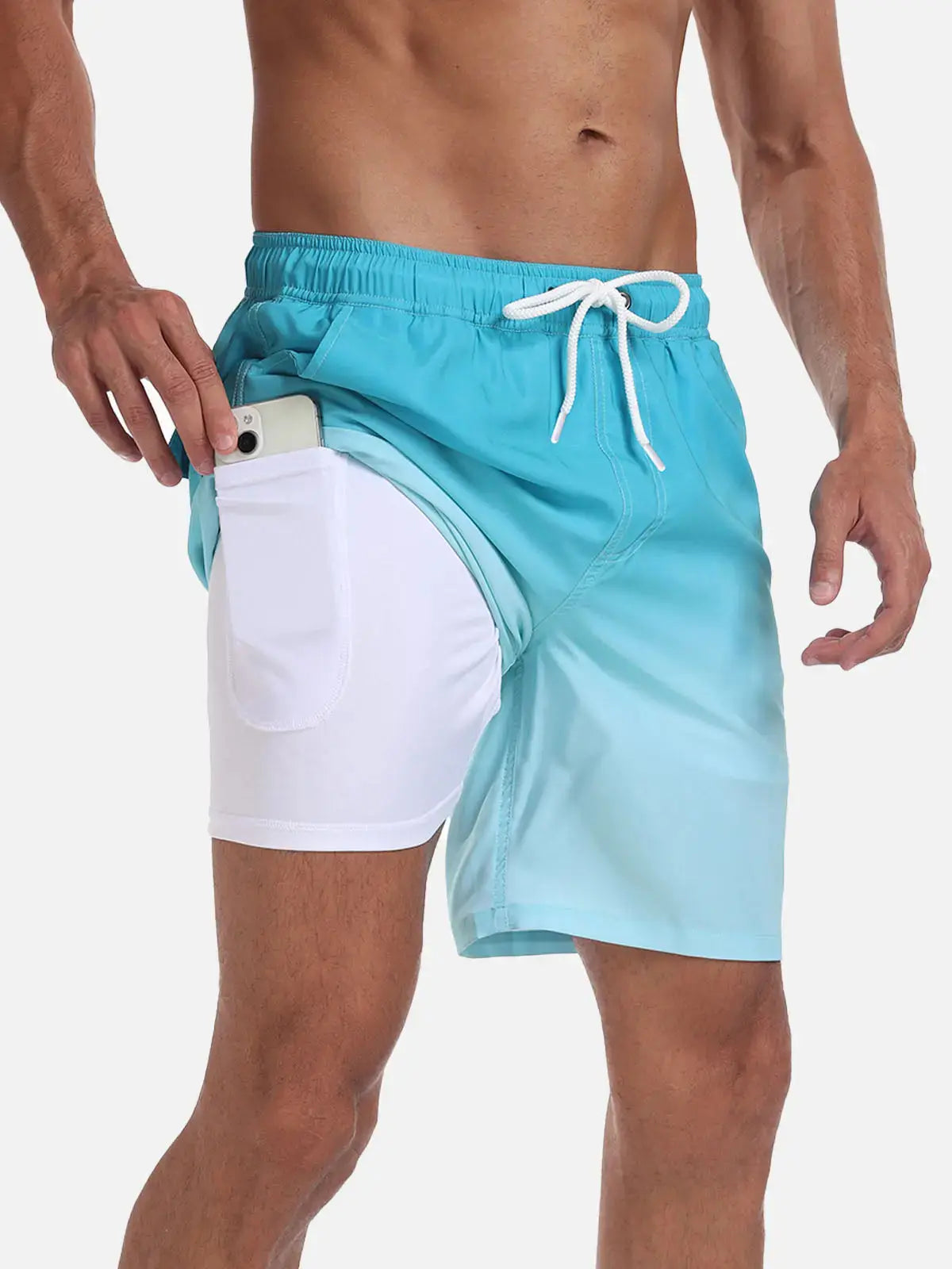 Men's Classic Beach Swim Trunks Eleven Oasis