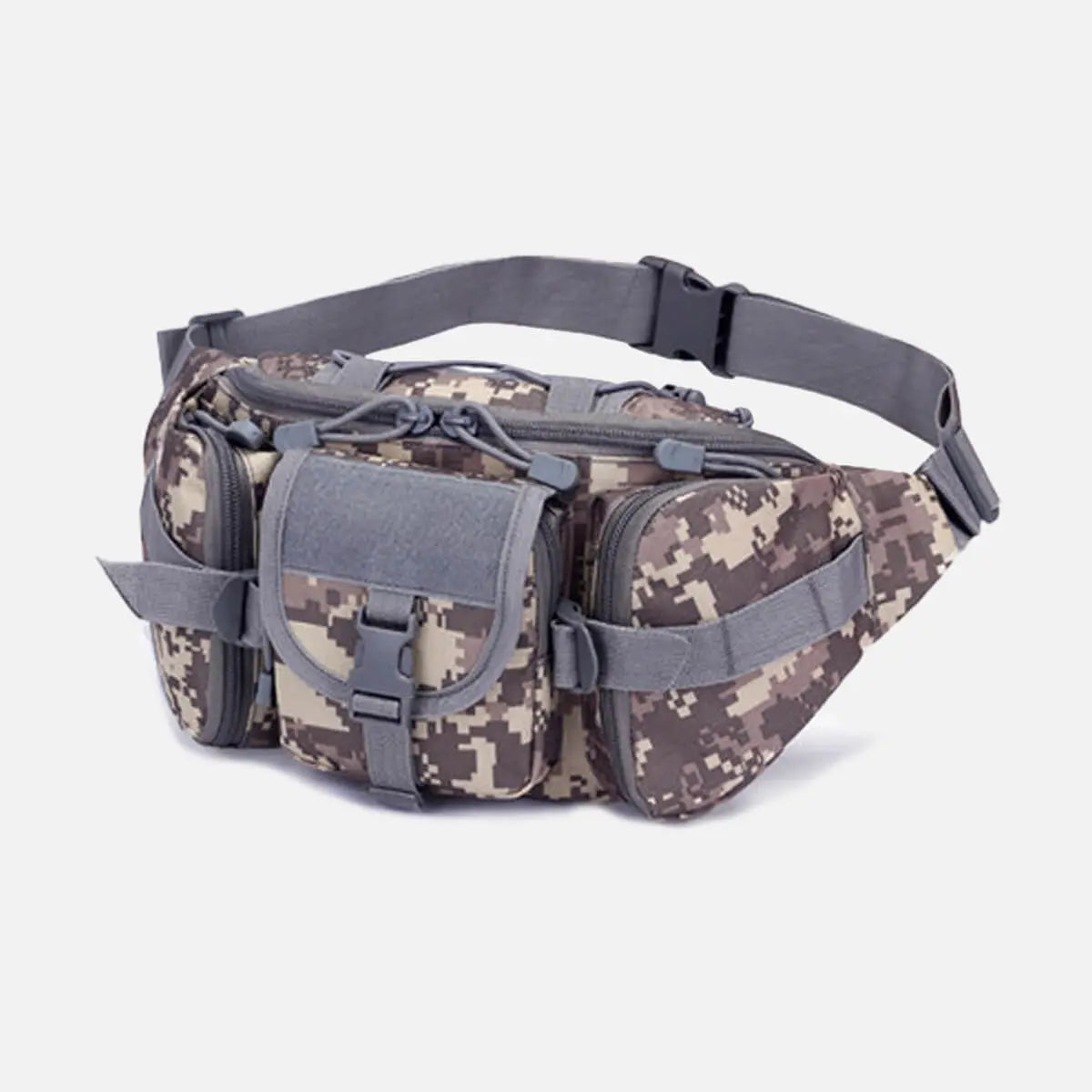 Multi-Pocket Tactical Waist Bag Eleven Oasis