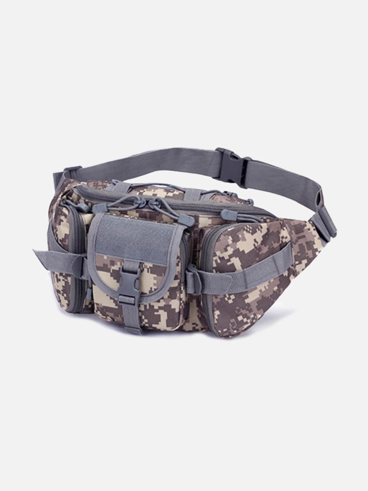 Multi-Pocket Tactical Waist Bag Eleven Oasis