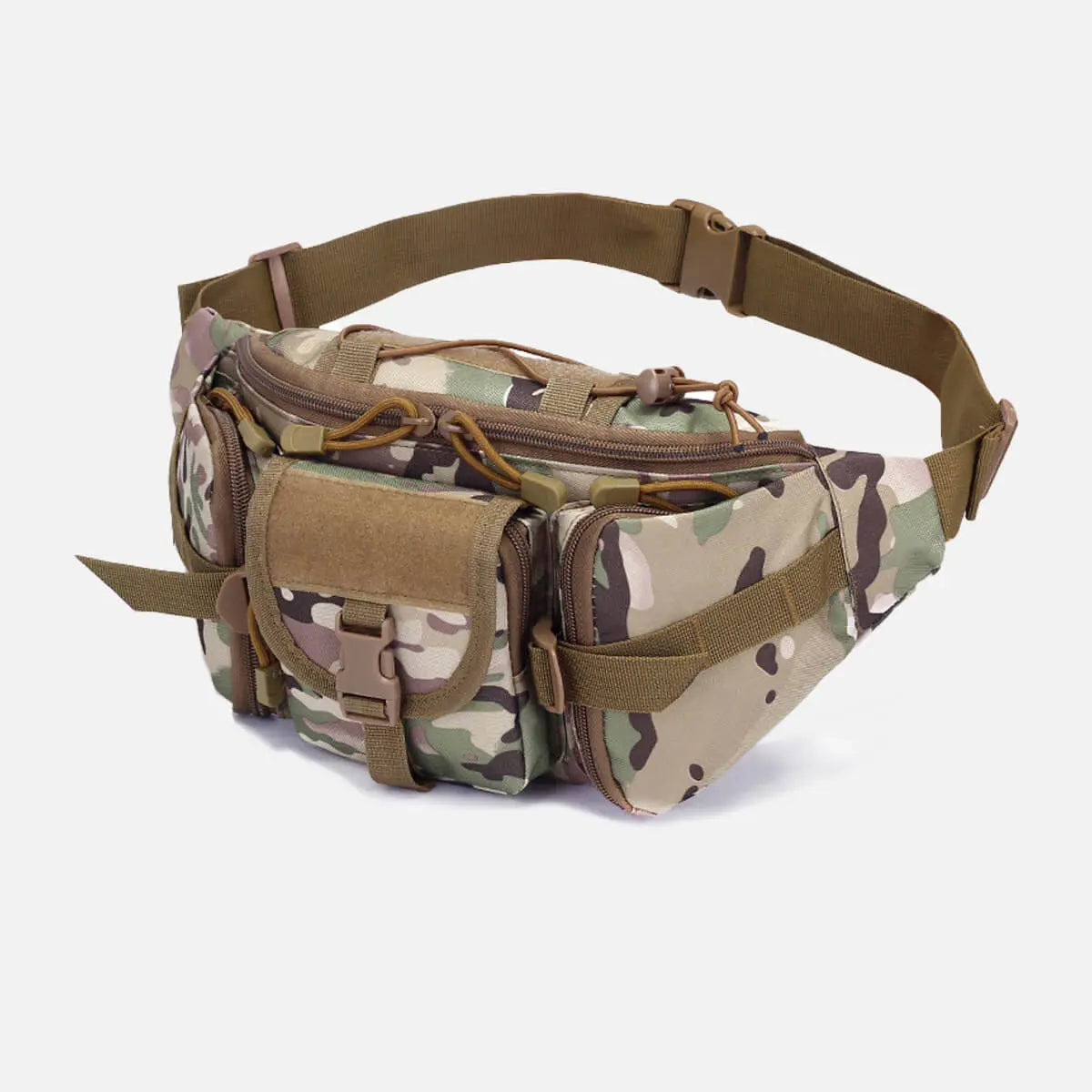 Multi-Pocket Tactical Waist Bag Eleven Oasis