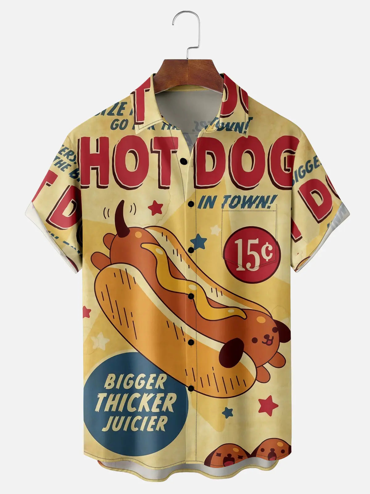 Men's Hot Dog Short Sleeve ShirtMens short sleeve shirts Big and tall Mens shirts Short sleeve shirts for men Mens 4xl shirts Casual short sleeve shirts