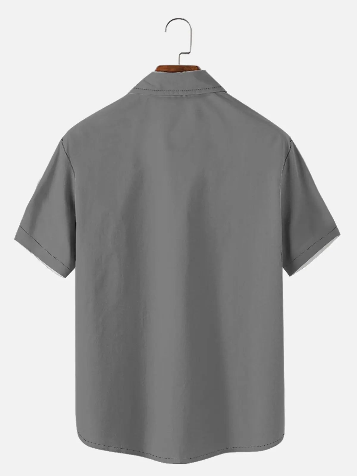 Men's Hawaiian Coconut Tree Oasis Short Sleeve Shirt ElevenOasis