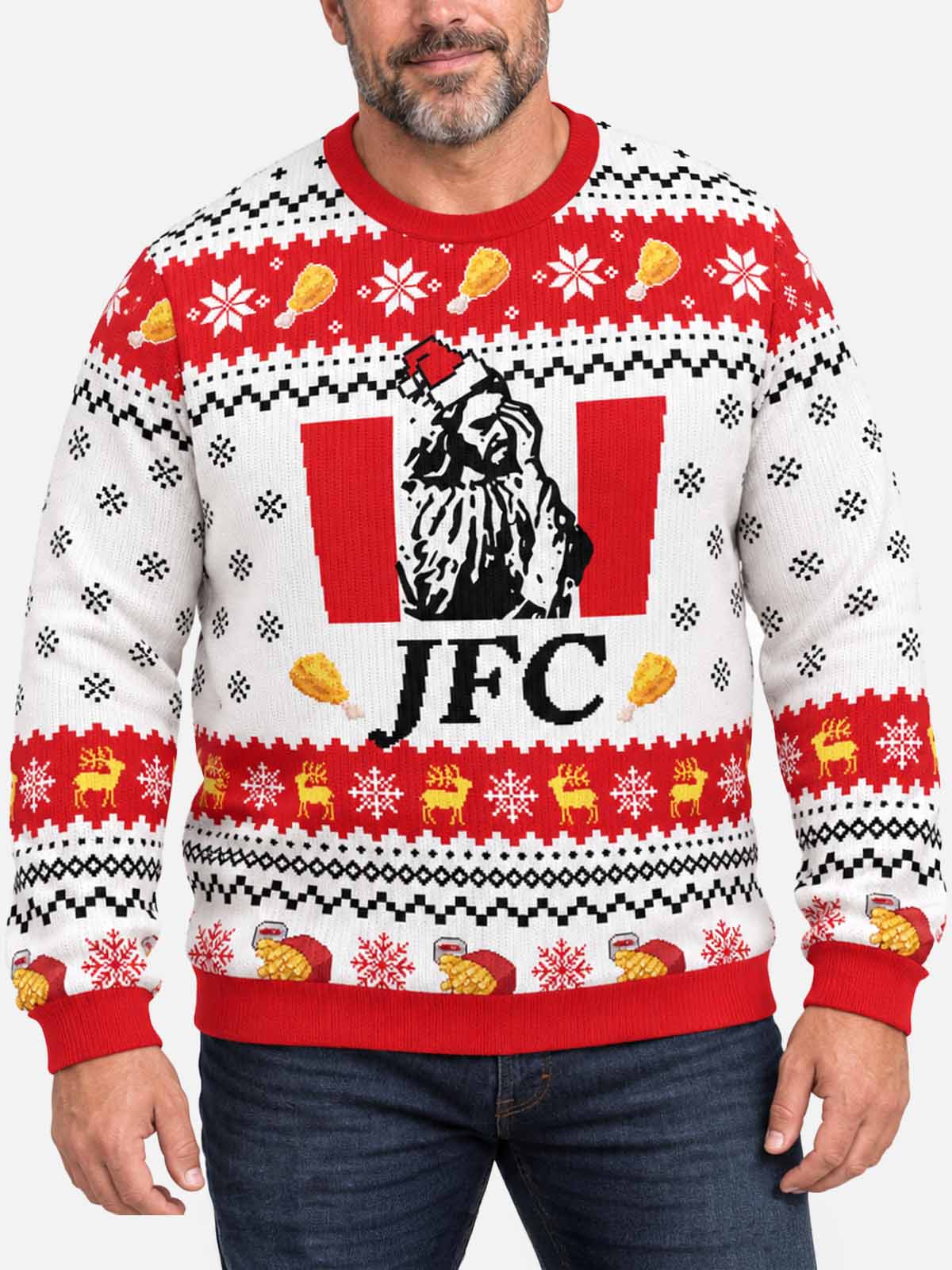 JFC Ugly Christmas Sweatshirt
