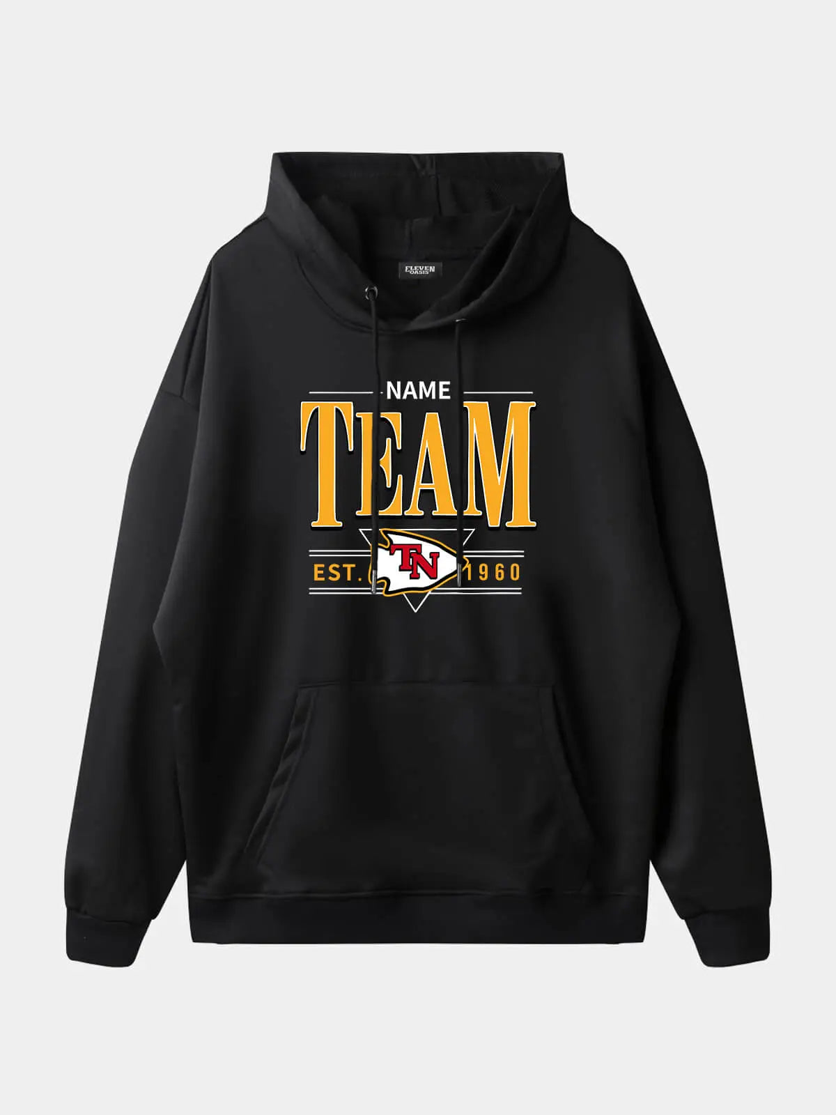Custom Kansas City-Inspired Team Hoodie Eleven Oasis