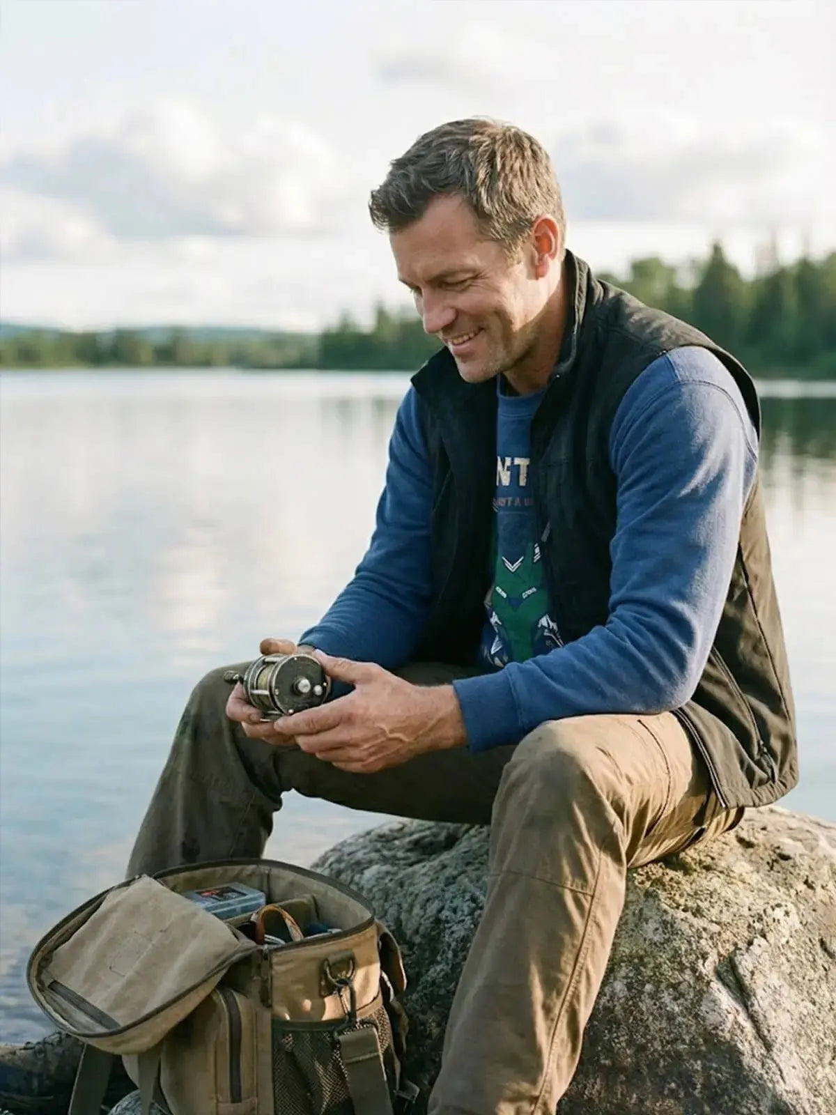 Men's Outdoor Utility Vest Eleven Oasis