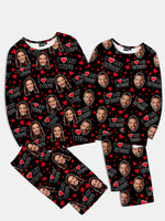 Custom Couples Pajama Set - I Heart My Wife / I Heart My Hubby (Sold individually) ElevenOasis