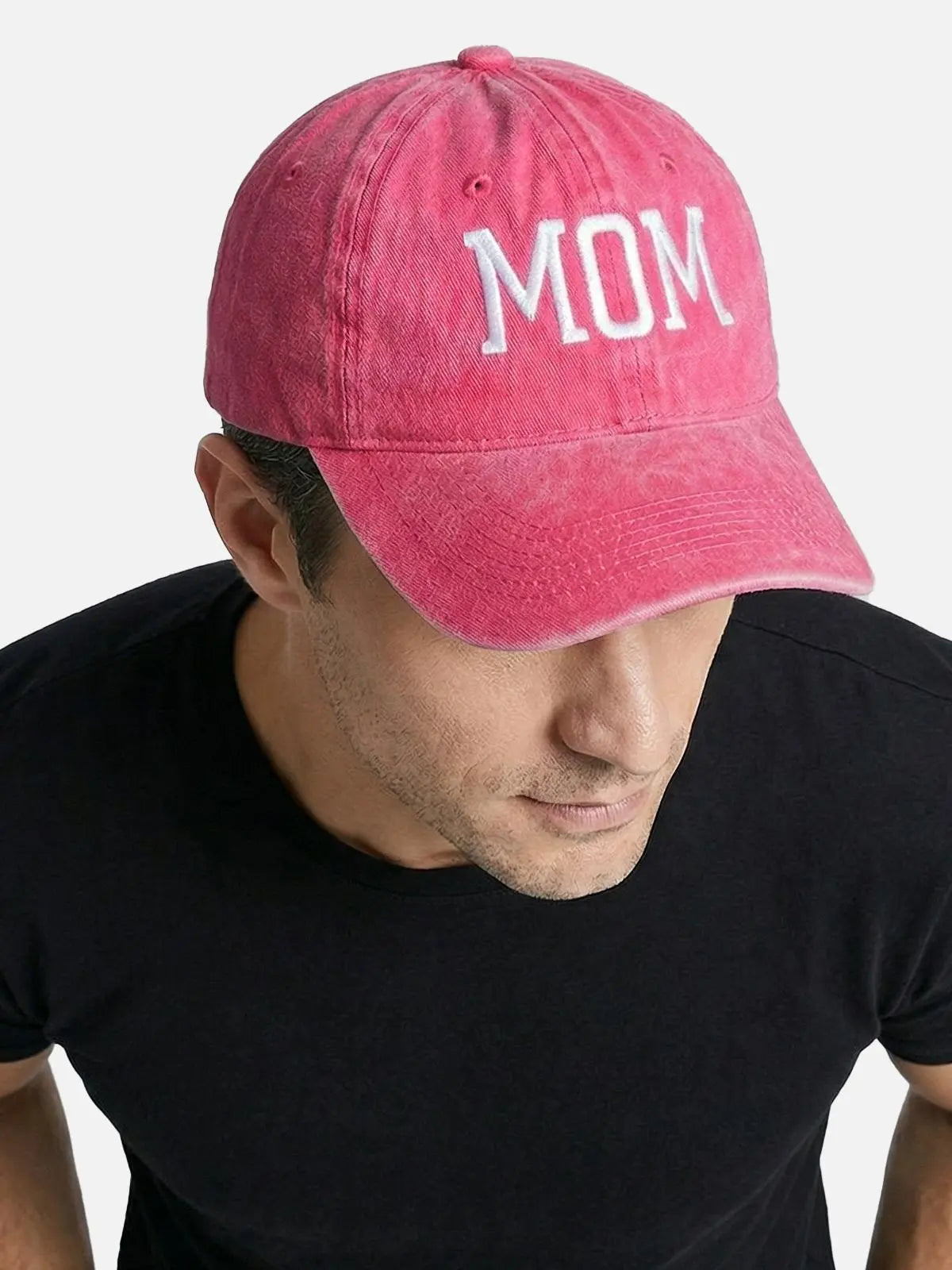Mom Washed Cotton Baseball Cap ElevenOasis