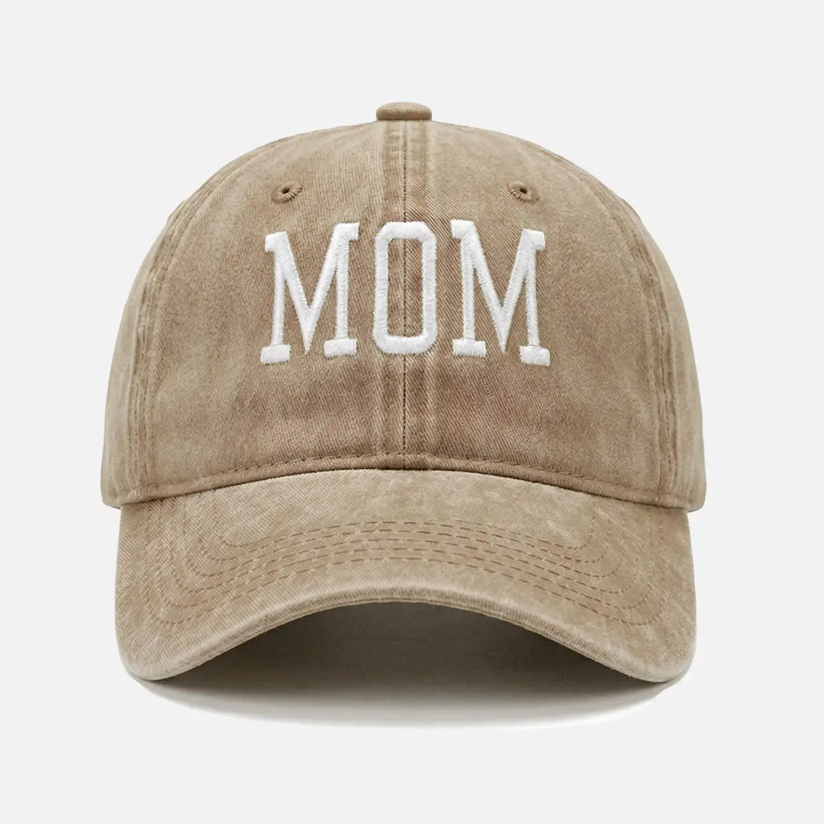 Mom Washed Cotton Baseball Cap ElevenOasis