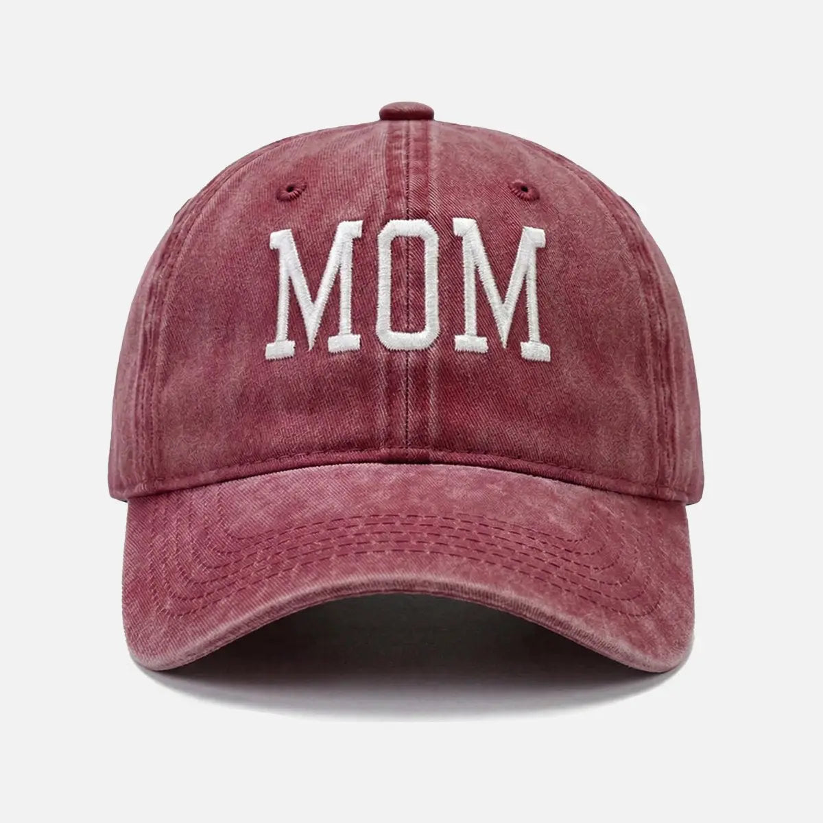 Mom Washed Cotton Baseball Cap ElevenOasis