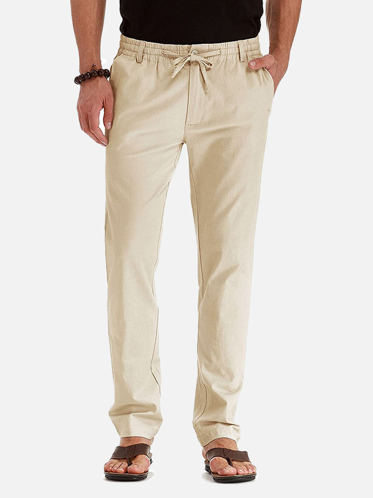 Men's Casual Seaside Drawstring Pants ElevenOasis