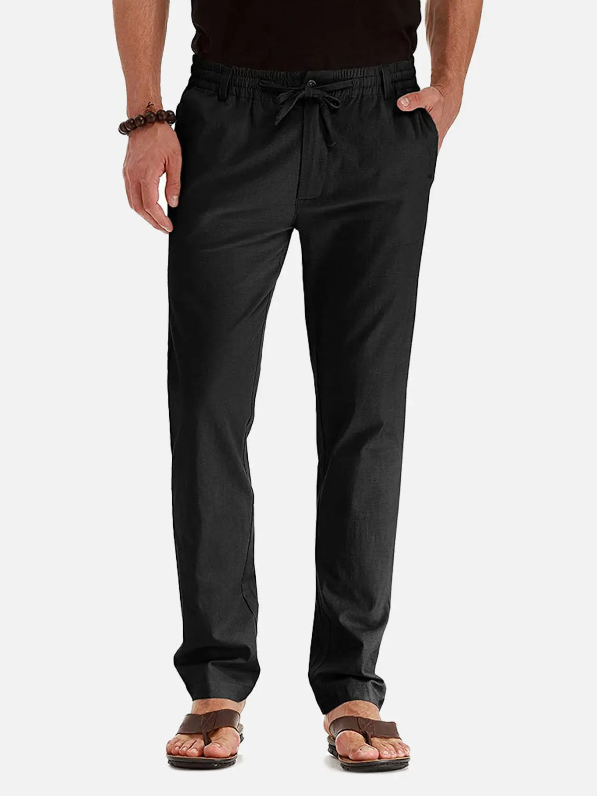 Men's Casual Seaside Drawstring Pants ElevenOasis