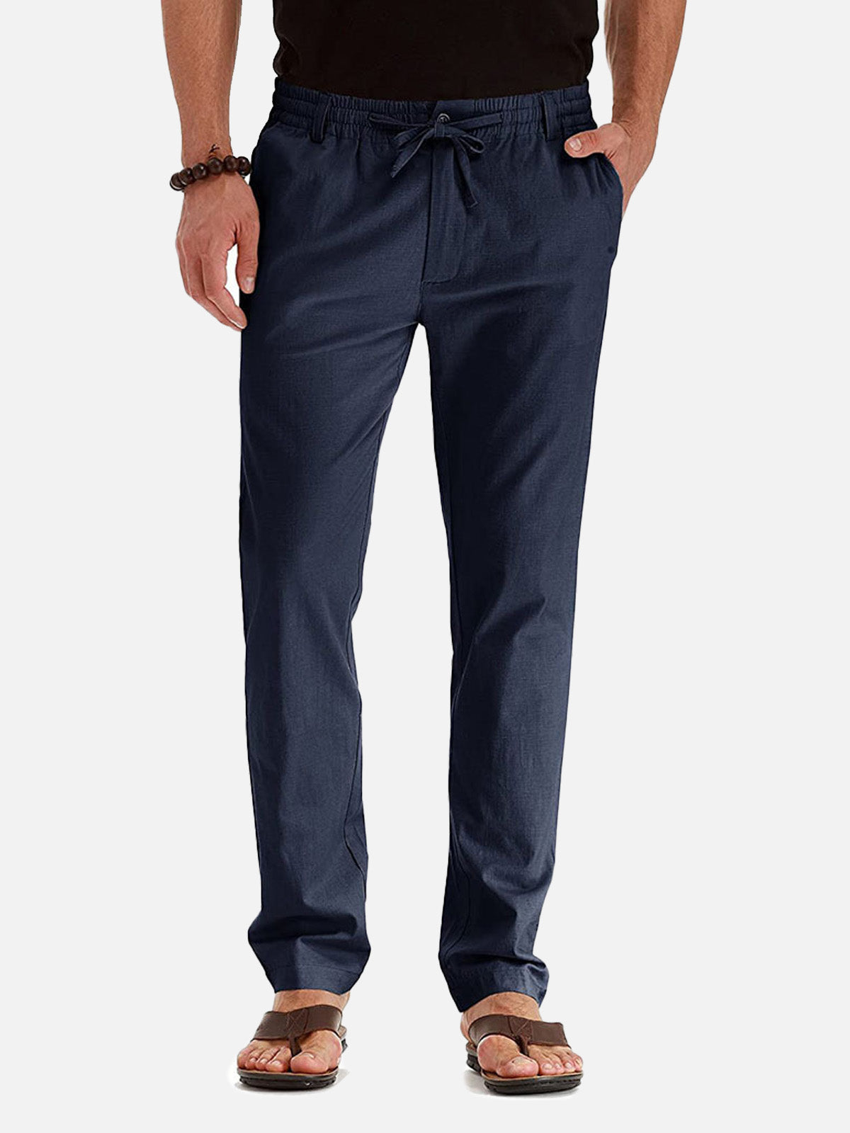 Men's Casual Seaside Drawstring Pants ElevenOasis