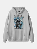 Nirvana Kurt Cobain Grunge Graphic Hoodie ElevenOasis