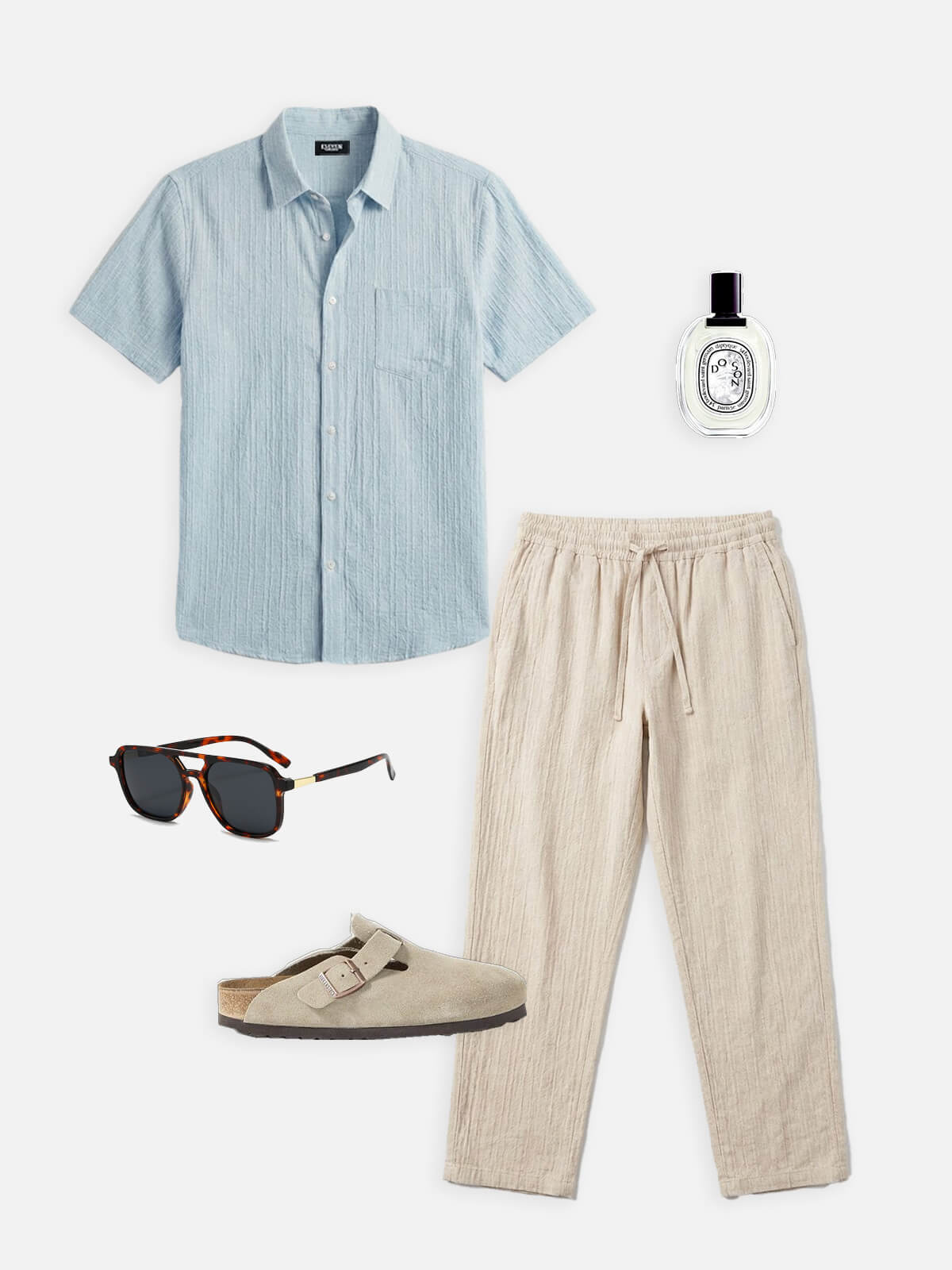 Men's Casual Drawstring Full Length Pants ElevenOasis