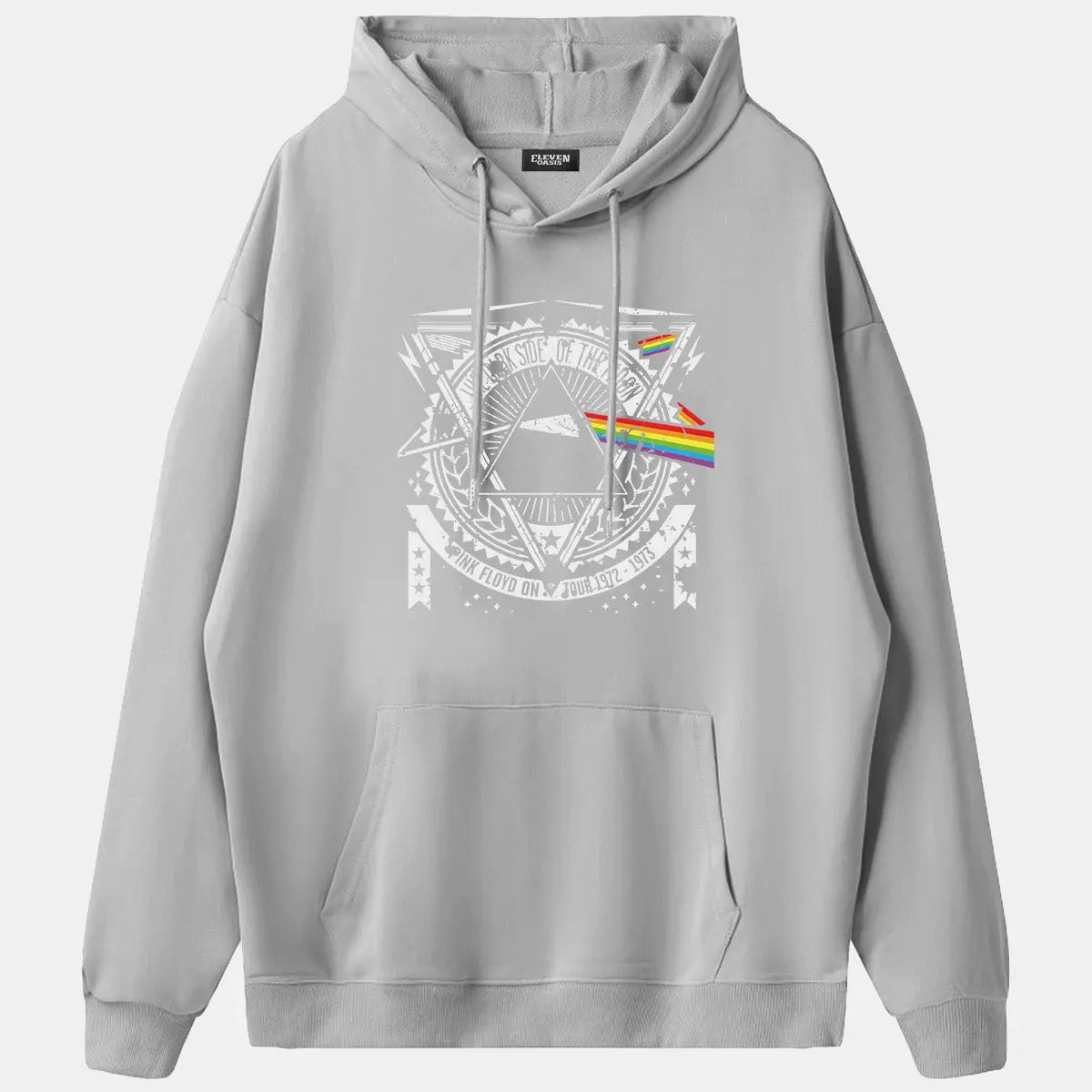 Pink Floyd "Dark Side of the Moon Tour '72-'73" Hoodie ElevenOasis