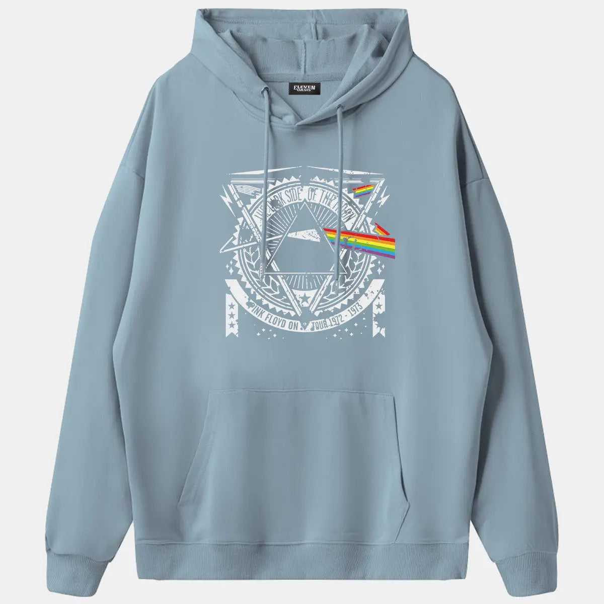 Pink Floyd "Dark Side of the Moon Tour '72-'73" Hoodie ElevenOasis