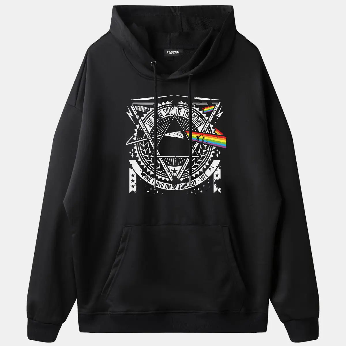 Pink Floyd "Dark Side of the Moon Tour '72-'73" Hoodie ElevenOasis
