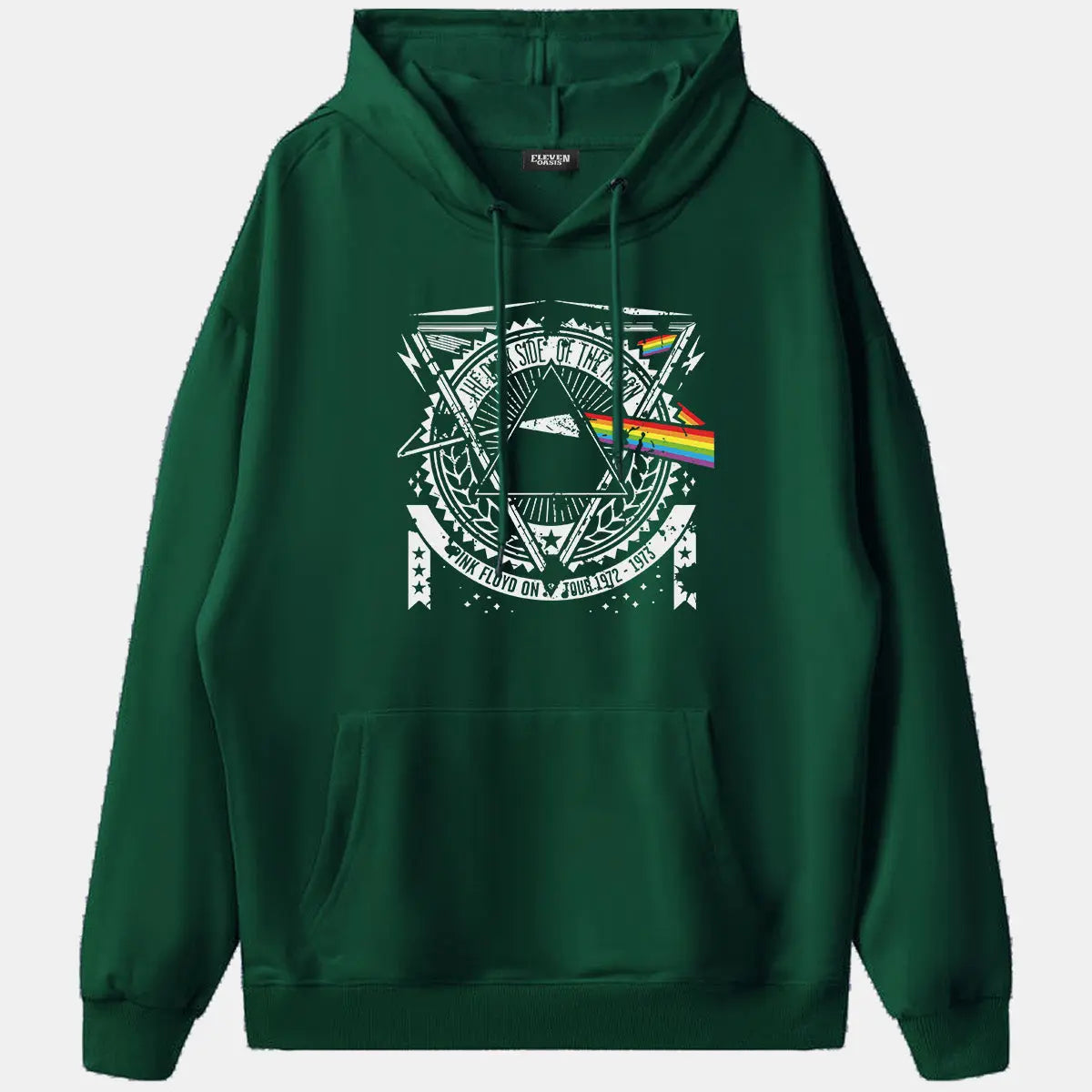 Pink Floyd "Dark Side of the Moon Tour '72-'73" Hoodie ElevenOasis