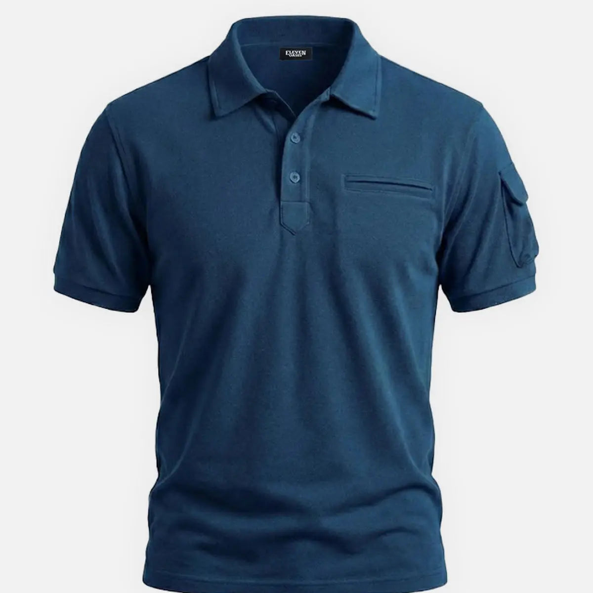 Men's Slim Fit Utility Polo Shirt Eleven Oasis