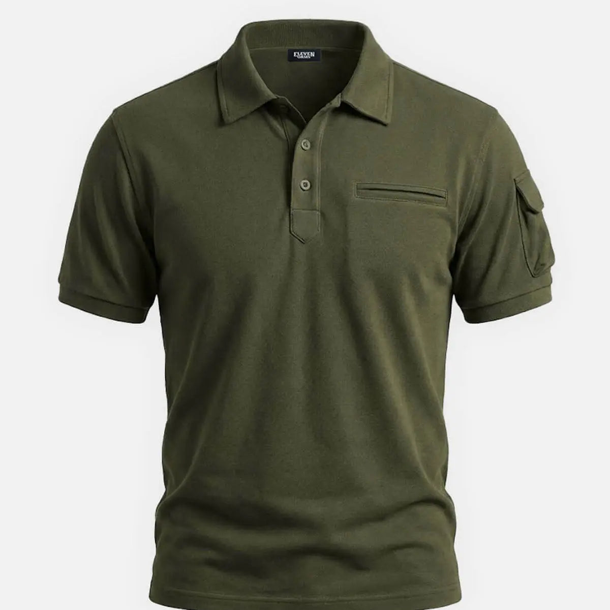 Men's Slim Fit Utility Polo Shirt ElevenOasis