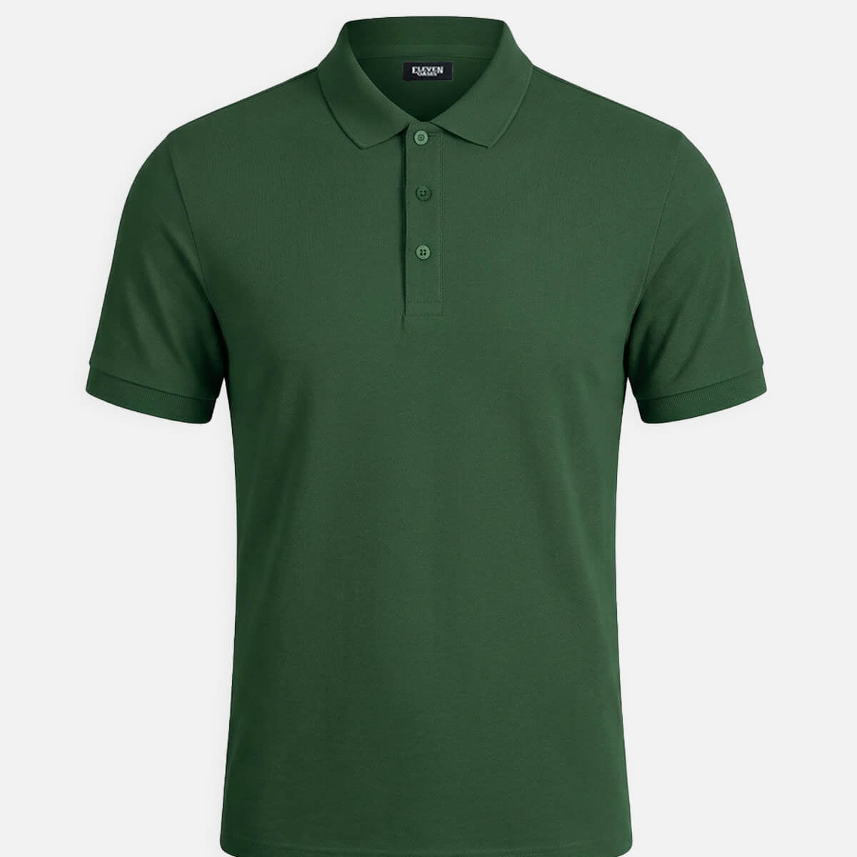 Men's Classic Everyday Cotton Blend Short Sleeve Polo Shirt Eleven Oasis