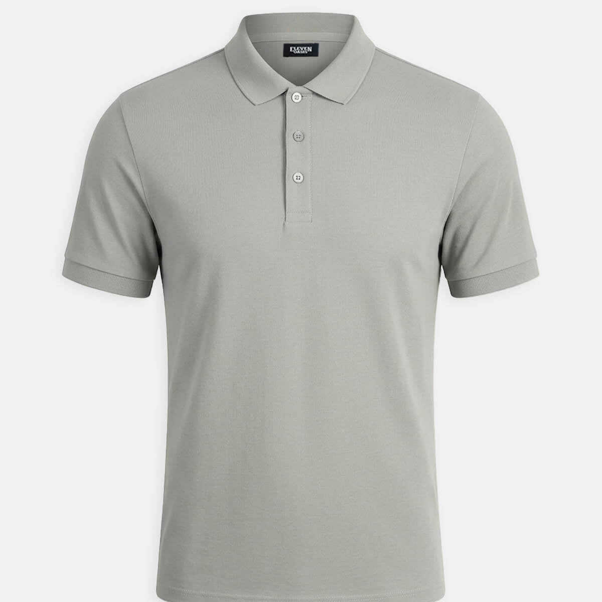 Men's Classic Everyday Cotton Blend Short Sleeve Polo Shirt Eleven Oasis