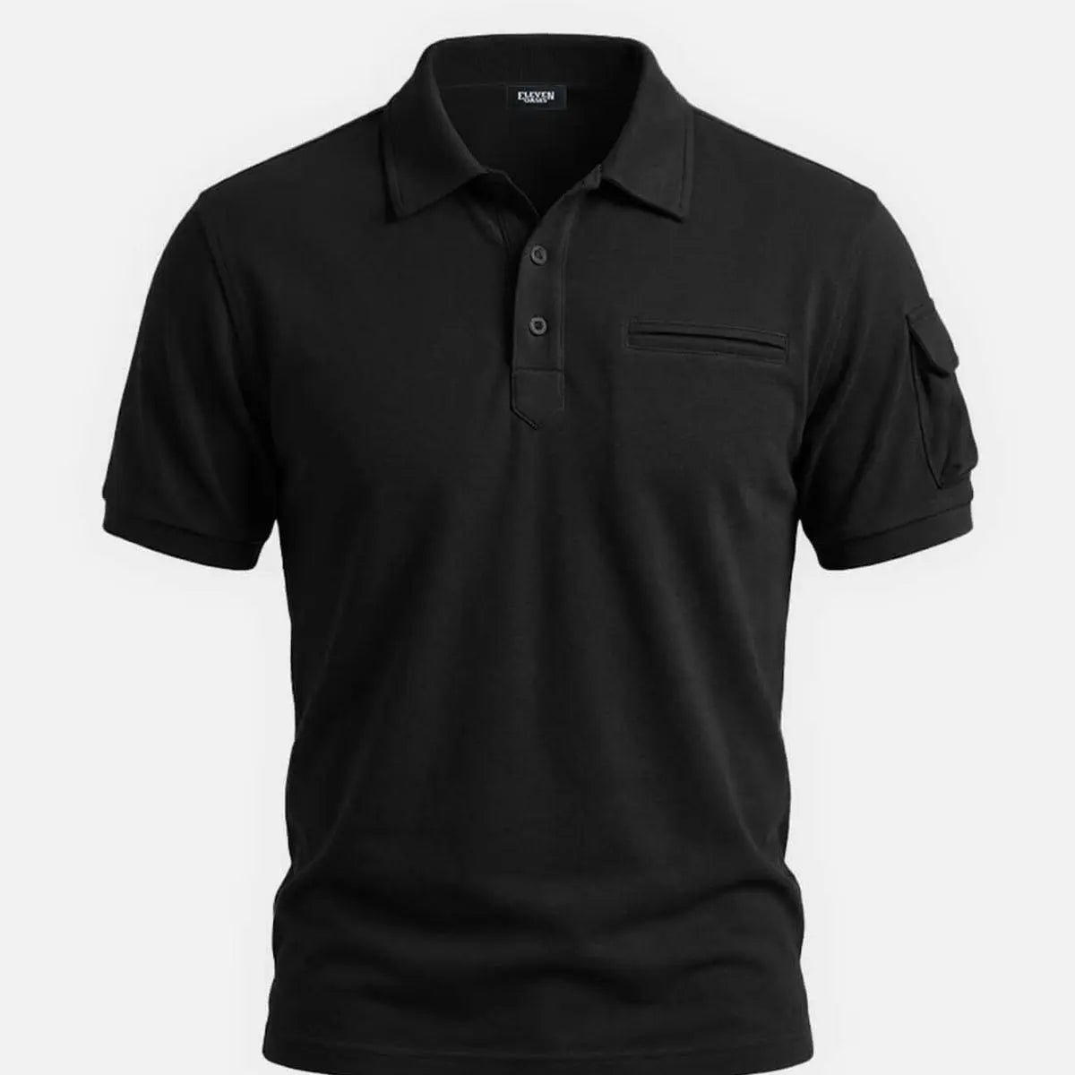 Men's Slim Fit Utility Polo Shirt Eleven Oasis
