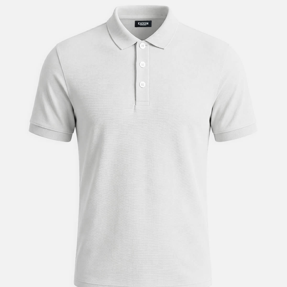 Men's Classic Everyday Cotton Blend Short Sleeve Polo Shirt Eleven Oasis