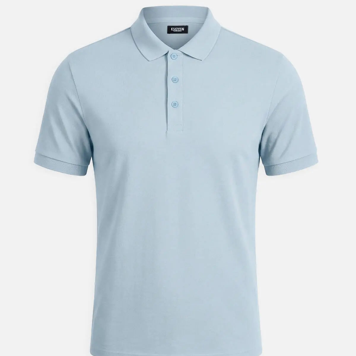 Men's Classic Everyday Cotton Blend Short Sleeve Polo Shirt Eleven Oasis