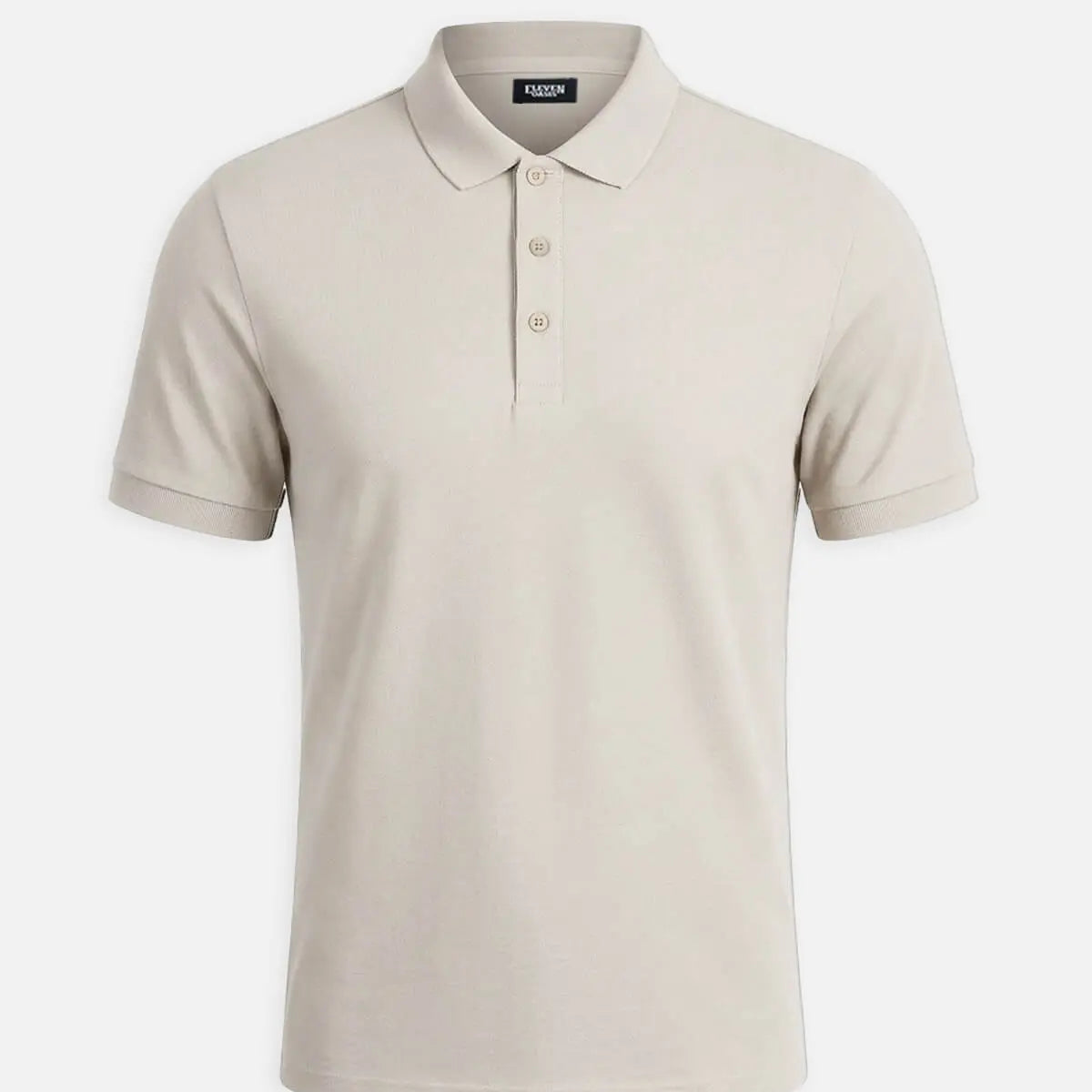 Men's Classic Everyday Cotton Blend Short Sleeve Polo Shirt Eleven Oasis