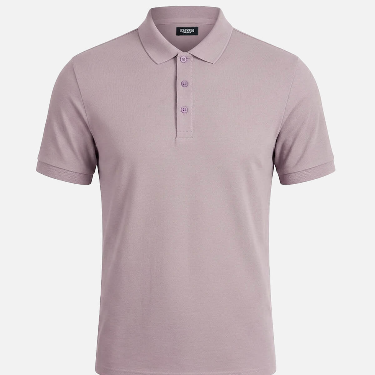 Men's Classic Everyday Cotton Blend Short Sleeve Polo Shirt Eleven Oasis