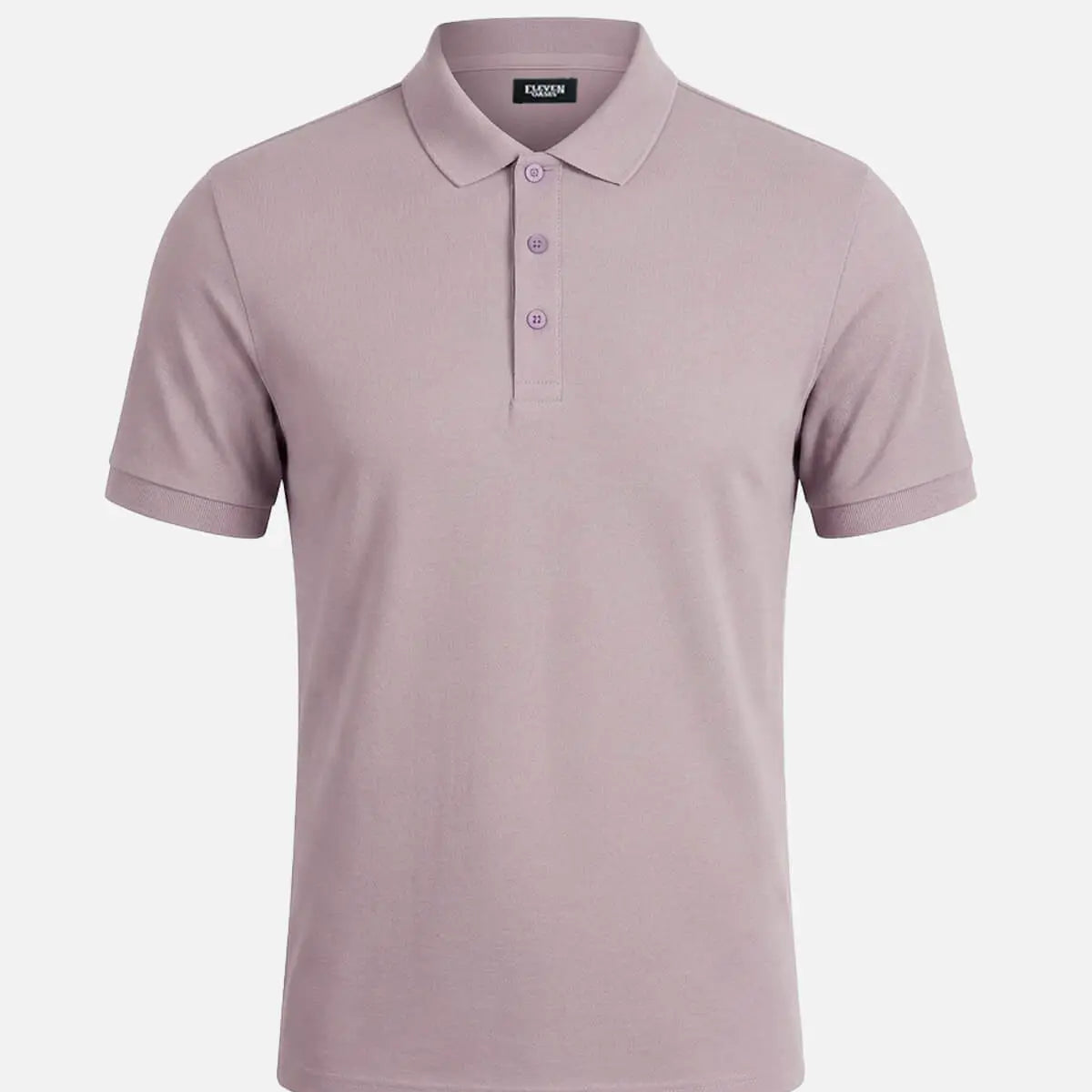 Men's Classic Everyday Cotton Blend Short Sleeve Polo Shirt Eleven Oasis