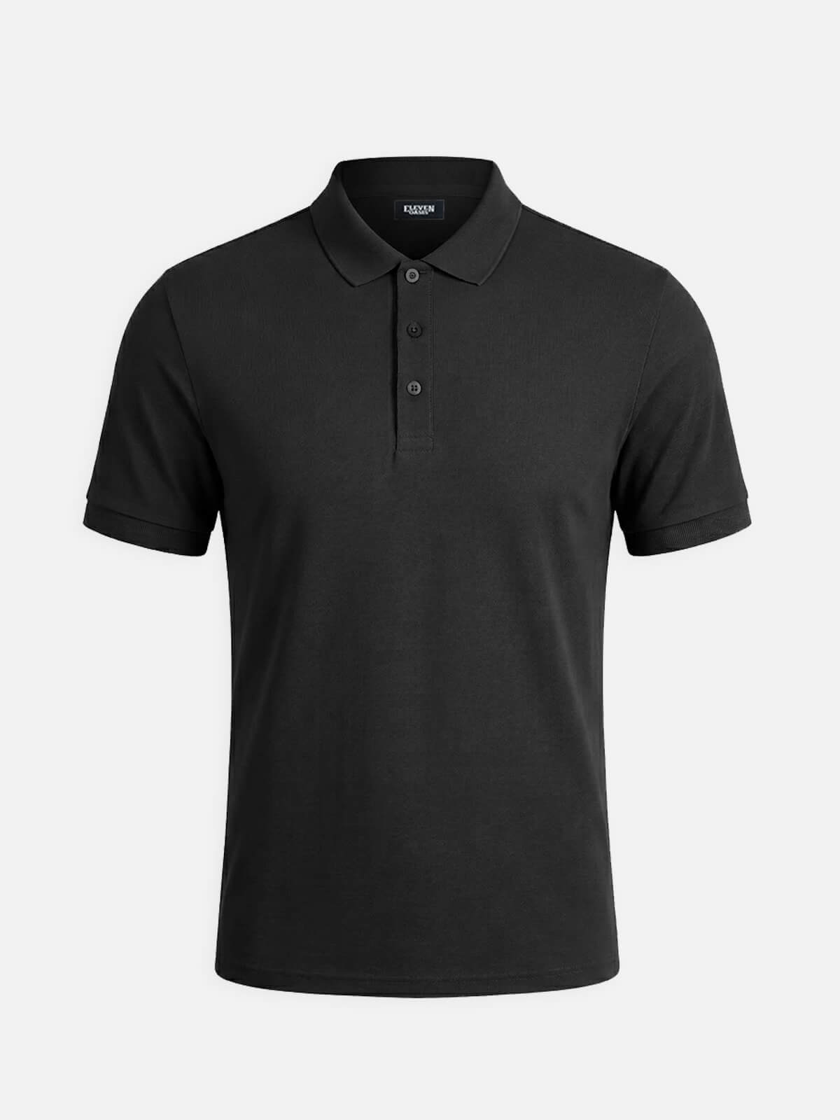 Men's Classic Everyday Cotton Blend Short Sleeve Polo Shirt Eleven Oasis