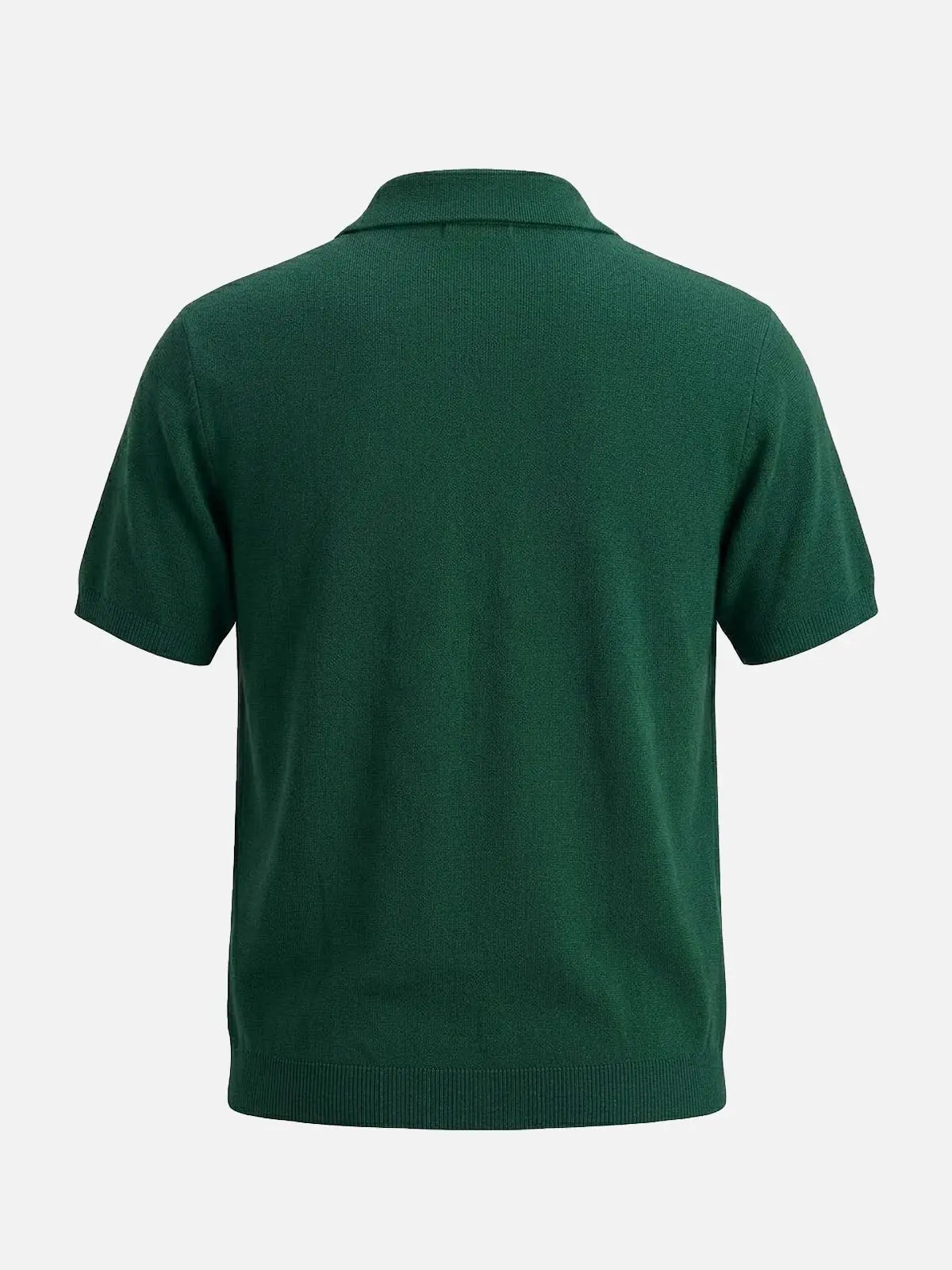 Men's Retro Multi-Stripe Short Sleeve Knit Shirt Eleven Oasis