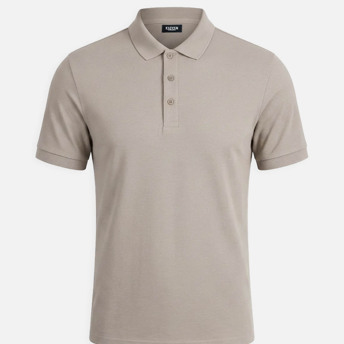 Men's Classic Everyday Cotton Blend Short Sleeve Polo Shirt Eleven Oasis