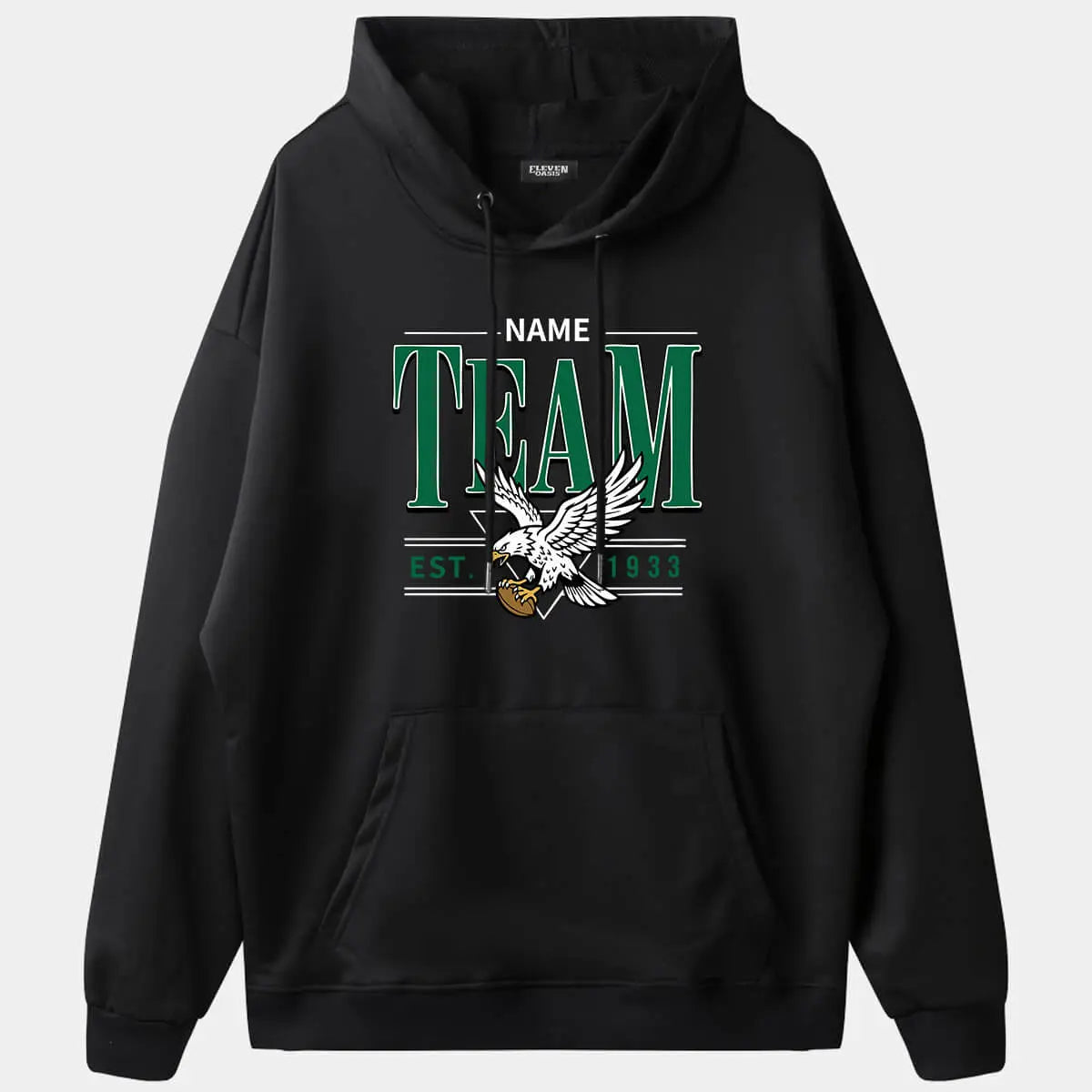 Custom Philadelphia-Inspired Team Hoodie Eleven Oasis
