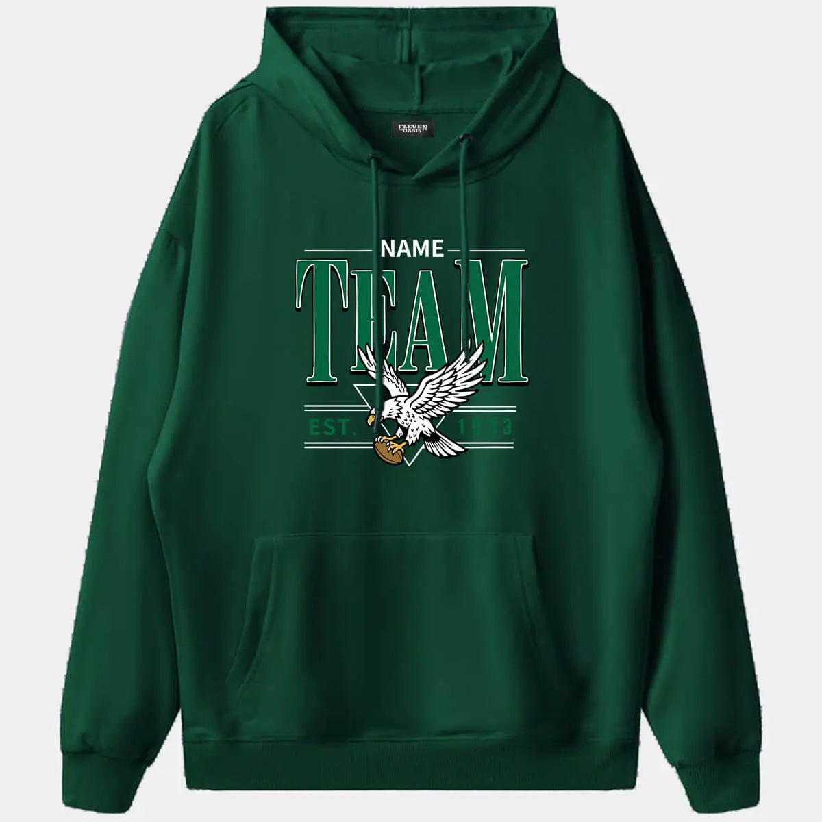 Custom Philadelphia-Inspired Team Hoodie Eleven Oasis
