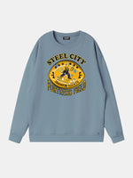 Steel City Fortress Field Football Sweatshirt Eleven Oasis