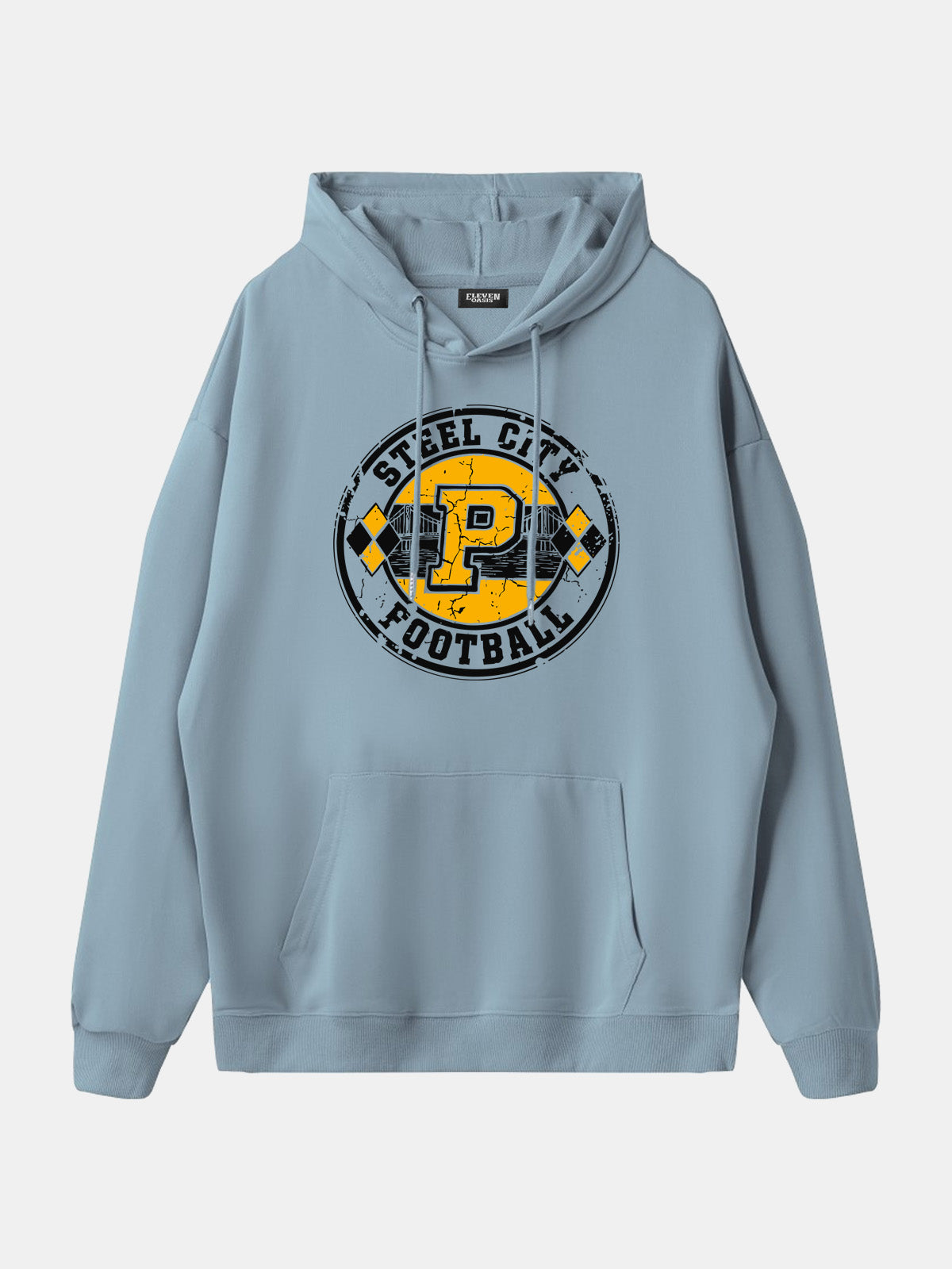 Steel City Football Graphic Hoodie Eleven Oasis