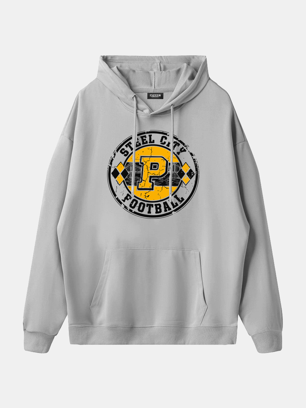 Steel City Football Graphic Hoodie Eleven Oasis