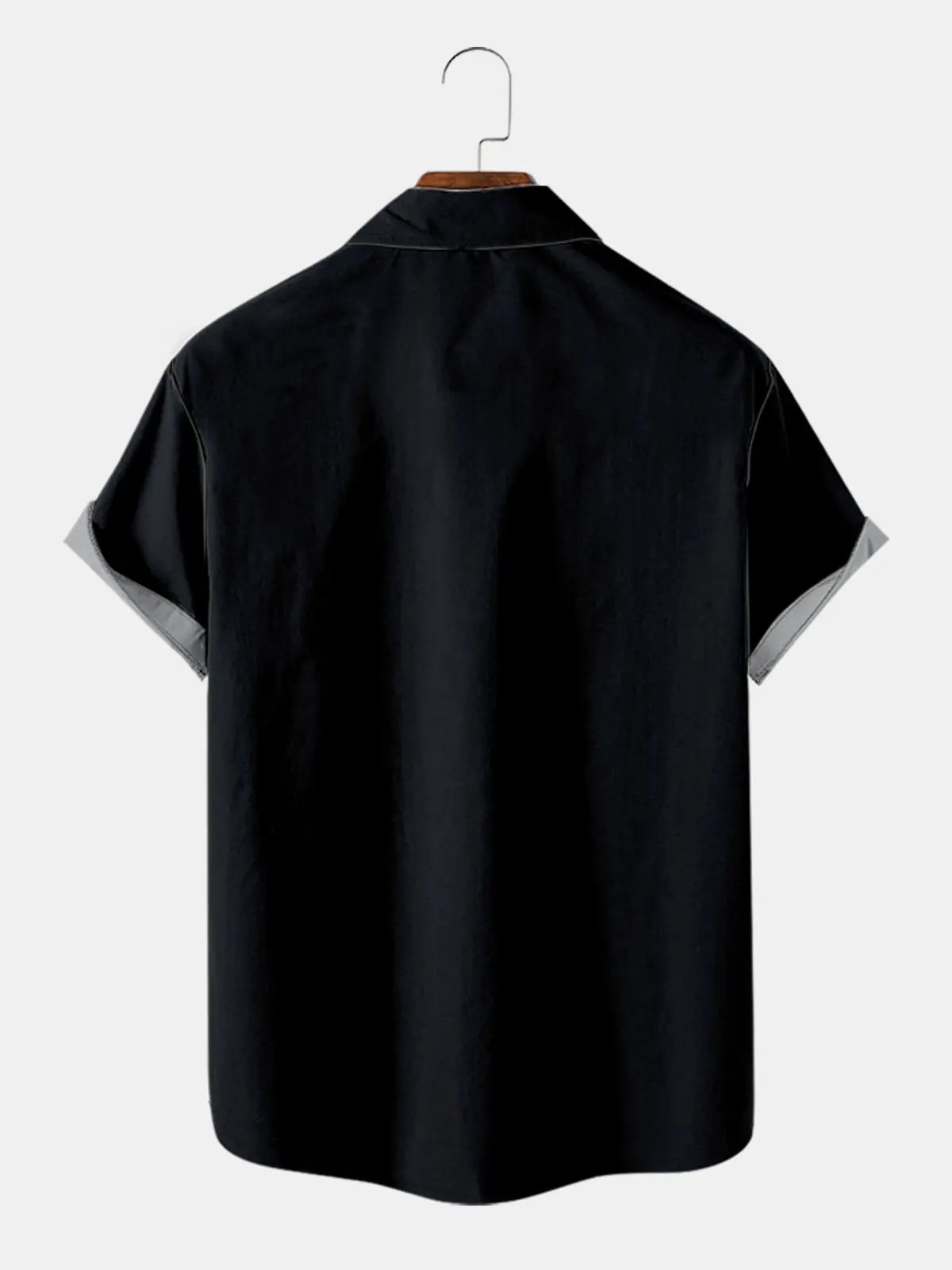 Men's Cthulhu Octopus Stripe Pattern Short Sleeve Shirt Eleven Oasis