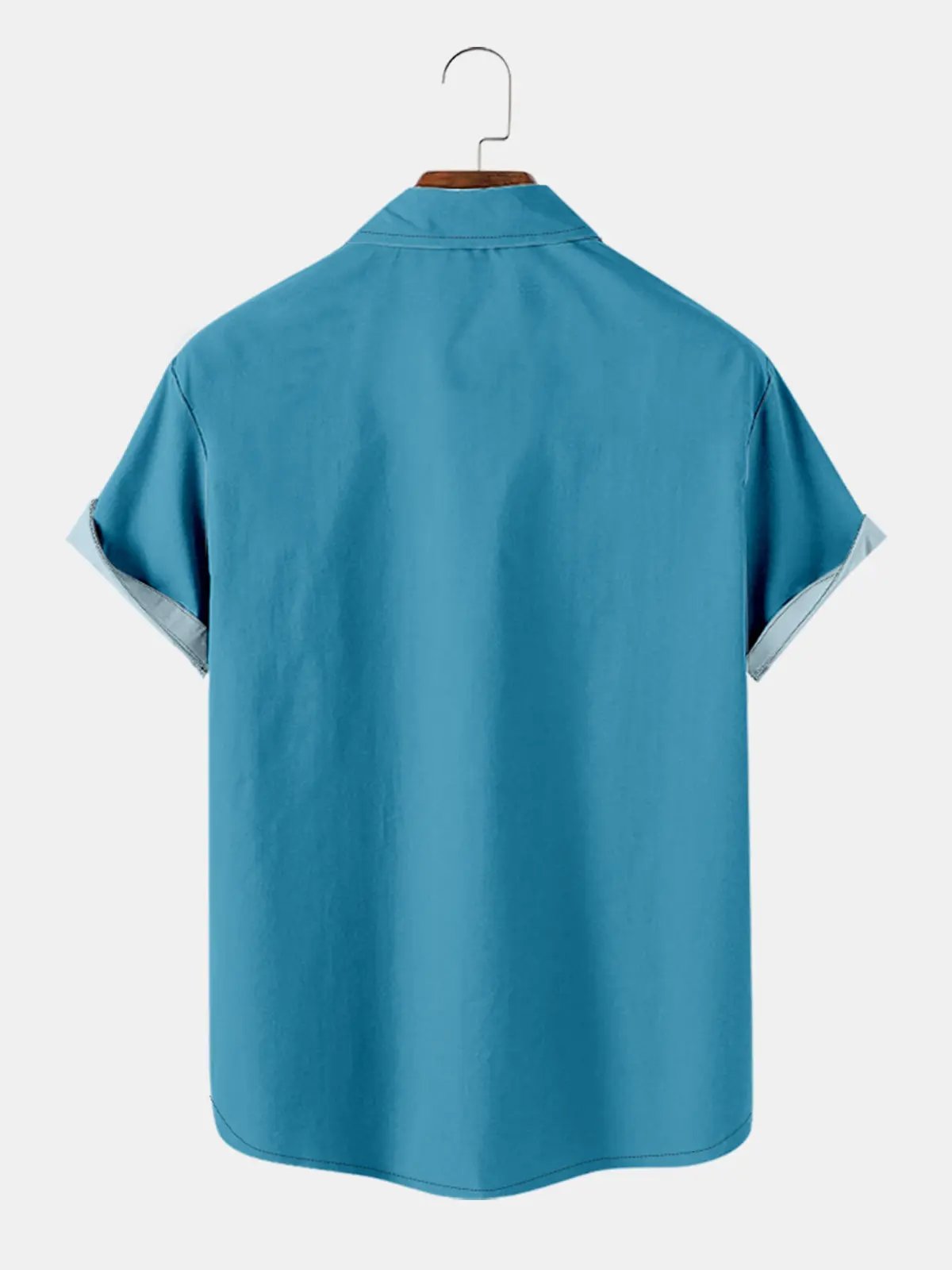 Tall Men's Tropical Tiki Totem Short Sleeve Shirt ElevenOasis