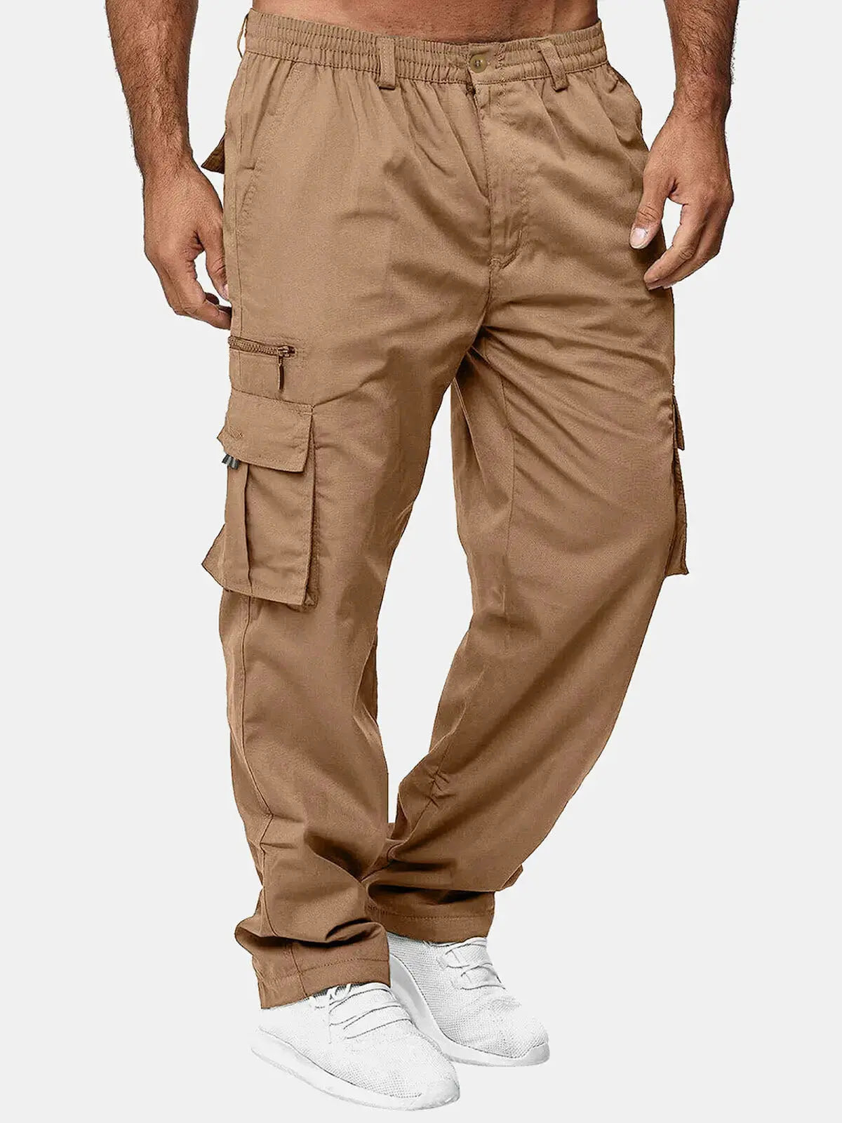 Men's Multi-Pocket Everyday Cargo Pants Big & Tall ElevenOasis